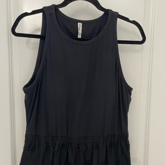NEW Soma Ribbed Eyelet Midi Bra Dress Sleeveless.   15 - Picture 5 of 10